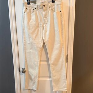 Goodfellow & Co Men's Slim Straight Cream Jeans